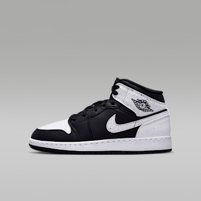 Nike Air Jordan 1 Mid ホワイト/ブラック US3.5Y Air Jordan 1 Mid Big Kids' Shoes. Nike.com